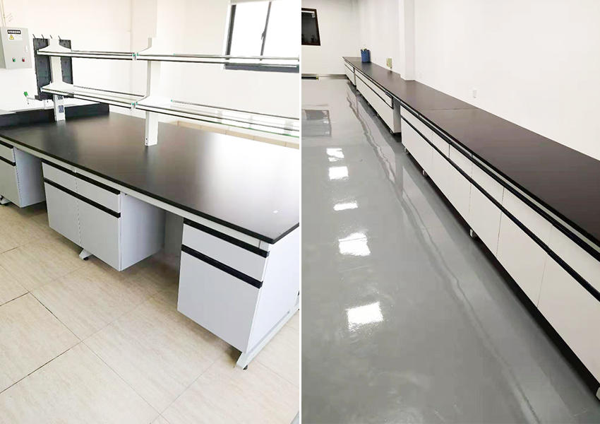 蘇州標普檢測新建實驗室通風柜實驗臺應(yīng)用